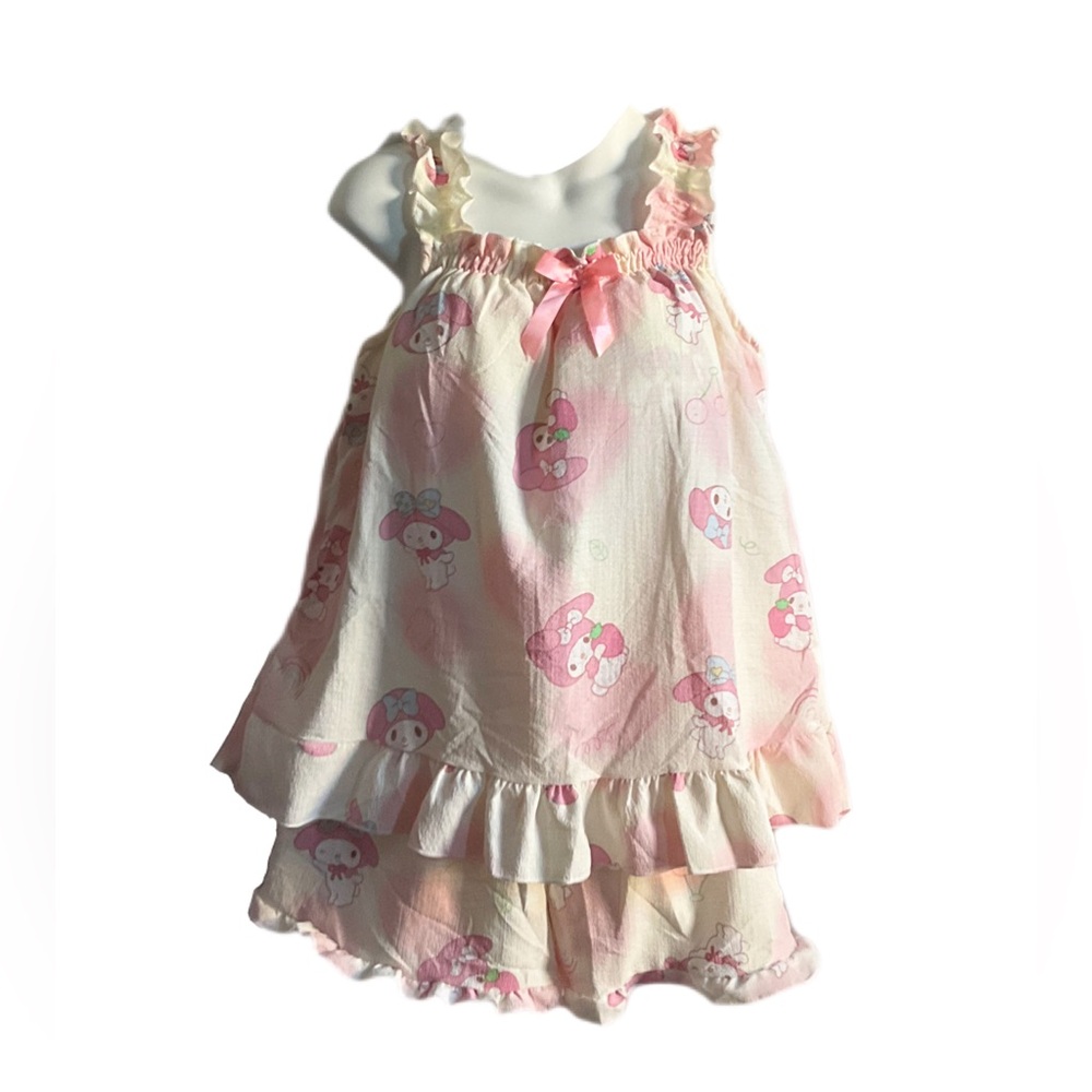 My Melody "Kawaii" Ruffled Pajama Set